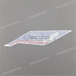 Naklejka na przednią owiewkę (czasza), lewa strona