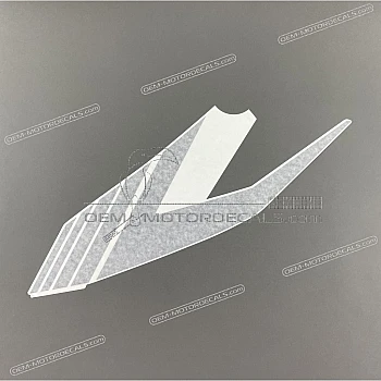 Side trim panel decor, left side