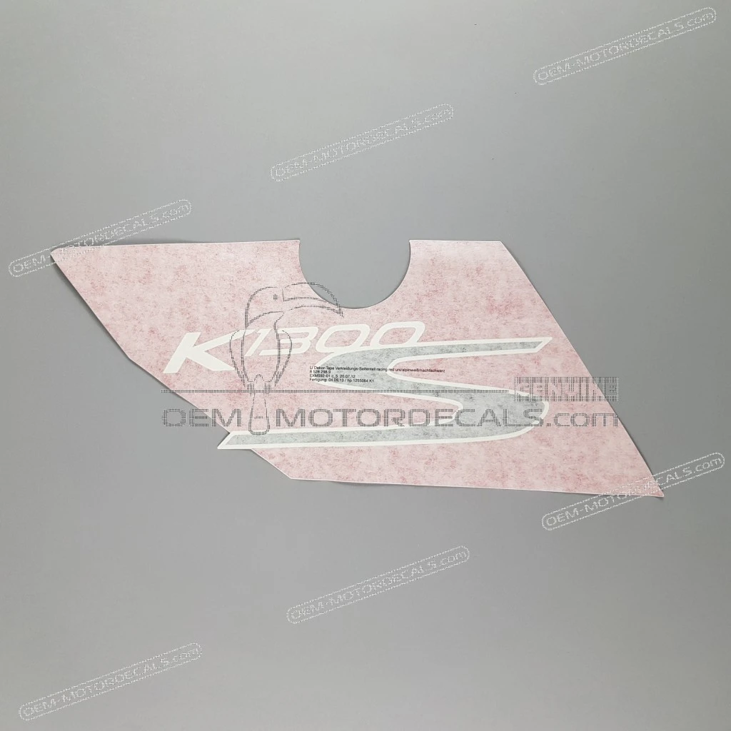 BMW K1300S Aufkleber Seitenverkleidung vorne links OEM 51148545029