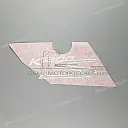 Sticker zijkuip voorzijde, links