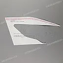 Grafica carenatura anteriore, lato destro, superiore