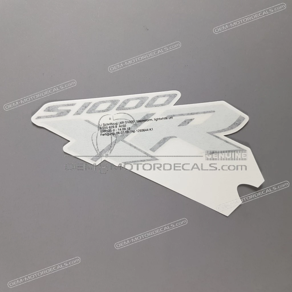 BMW S1000XR Adesivo Monogramma Pannello Laterale Sinistro OEM 51148555629