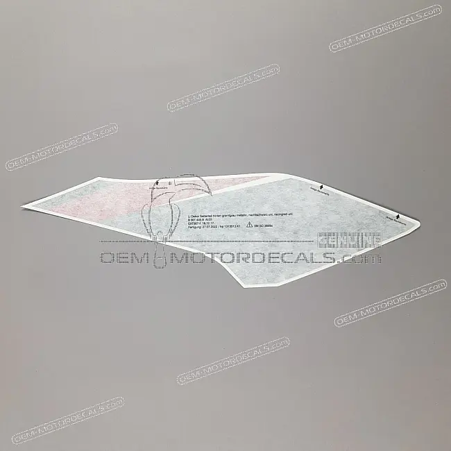 BMW S1000XR Gráfico Carenado Izquierdo XR Sección Trasera Pieza Original OEM 51148561445 Franja Vinilo Adhesivo
