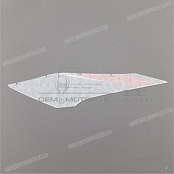 Side cowling decal, right side