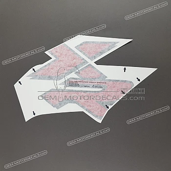 Right side fairing S 1000 XR lettering decal, right side