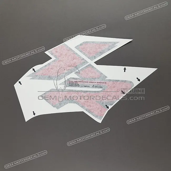 BMW S1000XR Carena Destra S 1000 XR Adesivo Decorativo Scritta Destra OEM 51149443430