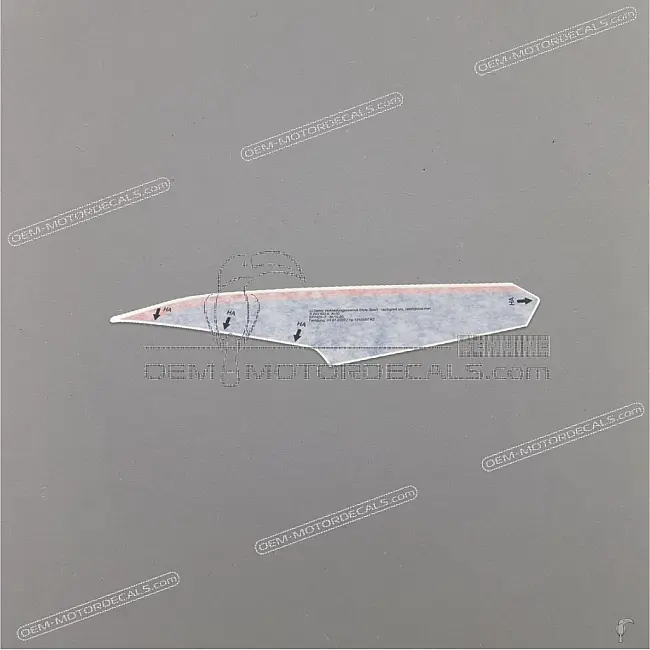 Adhesivo Carenado Superior BMW S1000XR Izquierdo 51149443433