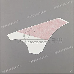 Side cowling decal, right side