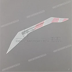 Tankaufkleber, Linke Seite