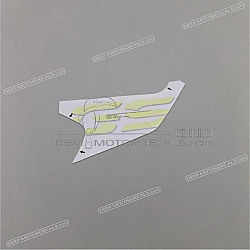 Side cowling decal, left side