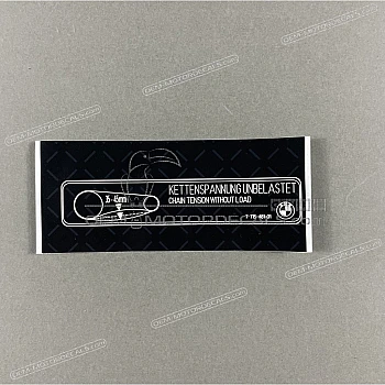 Etykieta ostrzegawcza, Unleaded fuel