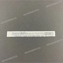 Tail cowl Ducati Multistrada decal
