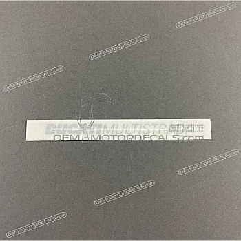 Tail cowl Ducati Multistrada decal