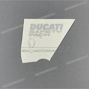 Front fender decal, left side