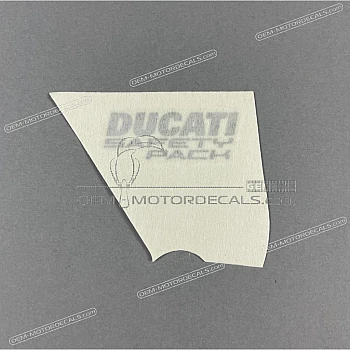 Front fender decal, right side