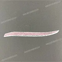 DUCATI Voorspatbord sticker, rechterkant 4381C401AA