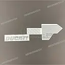 Tankstickerset, linkerkant