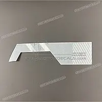 DUCATI Ensemble d'autocollants de réservoir, côté droit 4381G841A