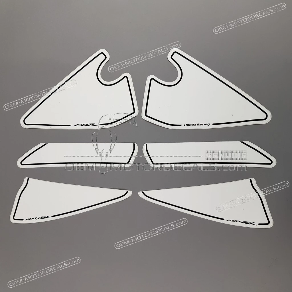 Set di adesivi Honda CBR600RR Fairing Set Racing OEM 08F84MFJ810B