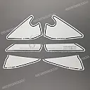 Fairing set CBR600RR Honda Racing sticker kit