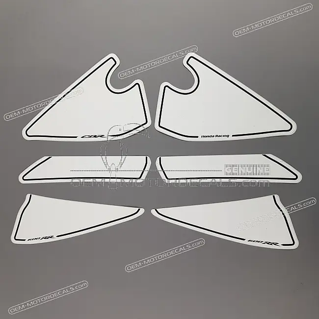 Set di adesivi Honda CBR600RR Fairing Set Racing OEM 08F84MFJ810B