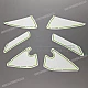 Honda CBR600RR Adesivo carenatura da corsa, sfondo bianco OEM 08F84MFJ850B