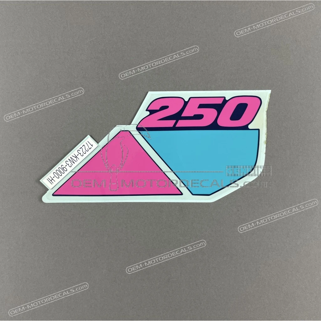 Honda NX250 Dominator Aufkleber für linke Seitenverkleidung links OEM 17223KW3900ZC