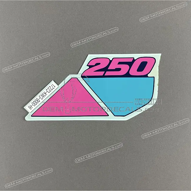 Honda NX250 Dominator Zijkap Sticker Links OEM 17223KW3900ZC