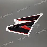 HONDA Pegatina de Carenado Derecho Honda CBR600F HURRICANE 17507-MAL-E00ZB