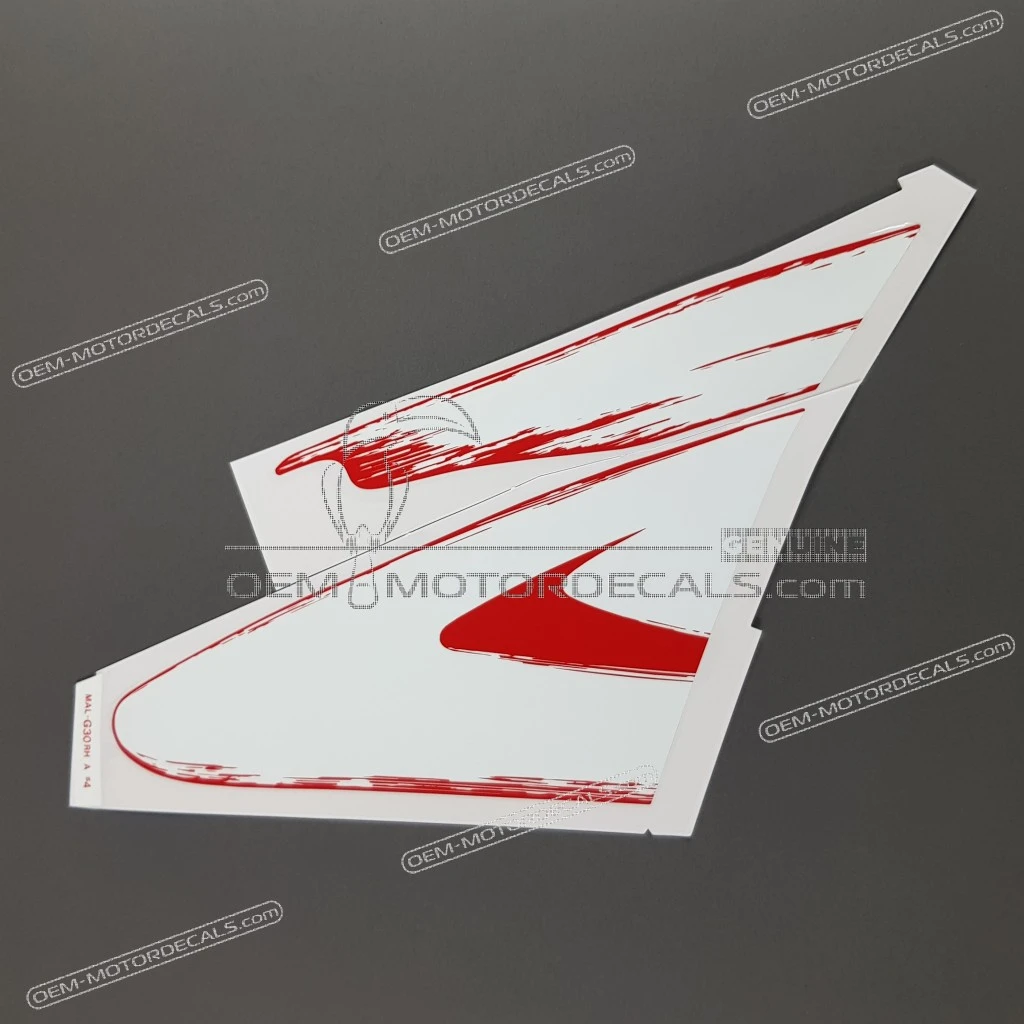 Honda CBR600F Hurricane Fuel Tank Stripe Right Side OEM 17507MALG30ZB