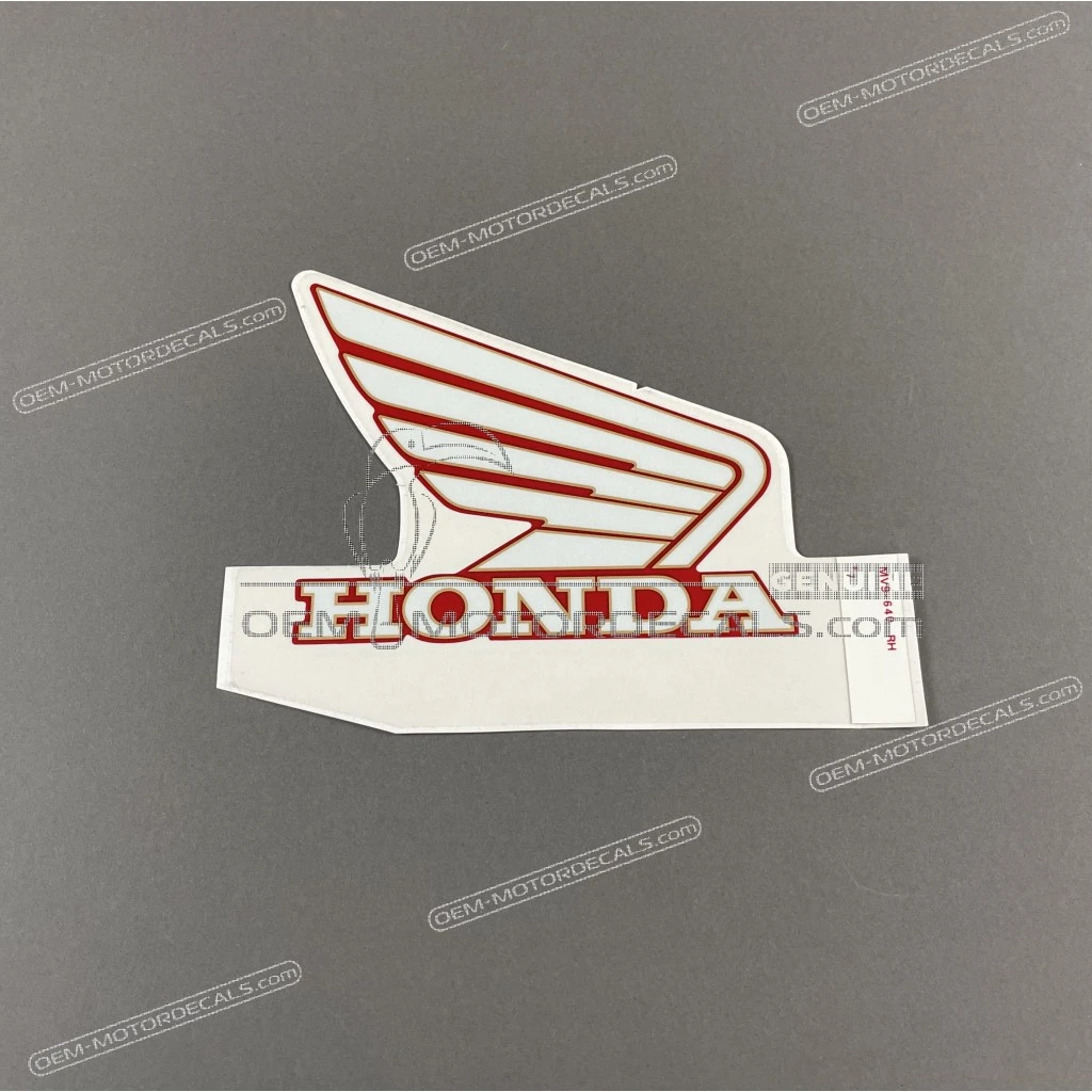 Honda CBR600F Hurricane Serbatoio CBR Hurricane Adesivo Lato Destro OEM 17507MV9640ZB