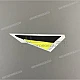 Honda CBR600F Hurricane Onderkuip CBR Hurricane Sticker Rechterkant OEM 17508MAL900ZA
