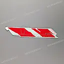 Fuel tank stripe, left side