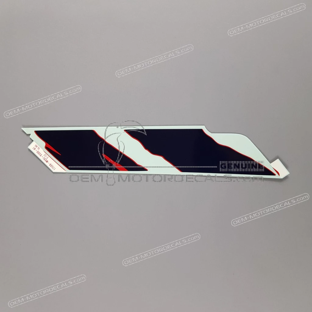 Honda CBR600F Hurricane Adesivo Serbatoio Lato Sinistro OEM 17508MV9930ZC