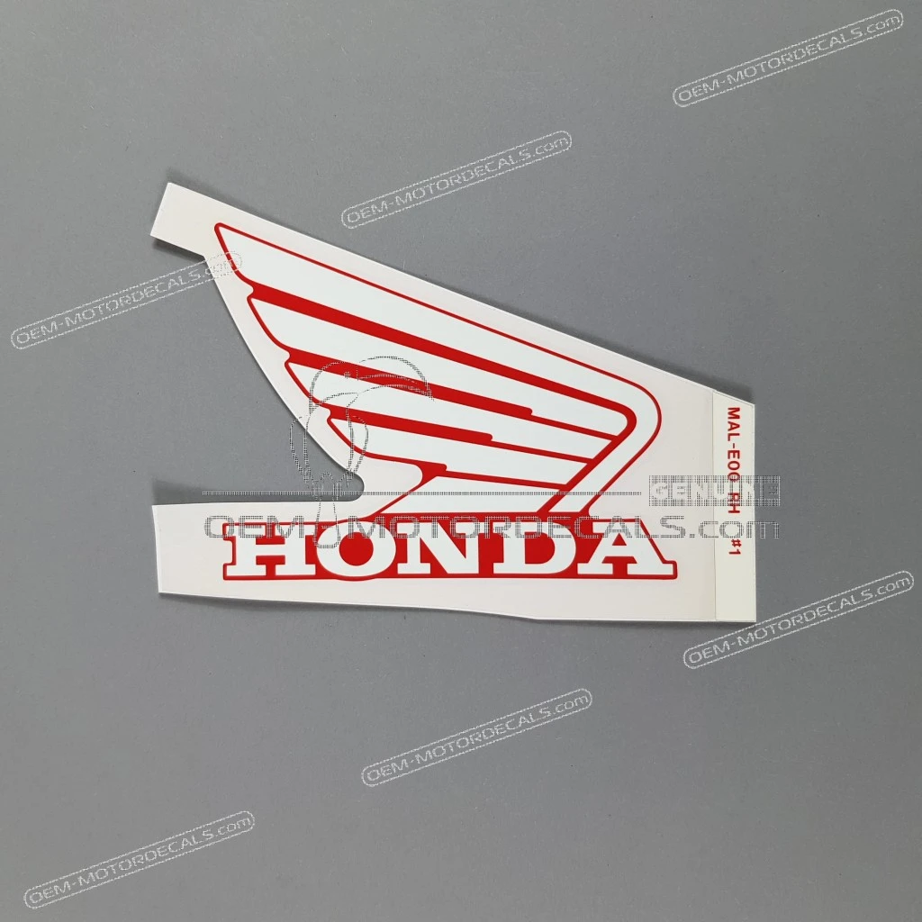Honda CBR600F Hurricane Kraftstofftank Aufkleber rechte Seite OEM 17511MALE00ZA