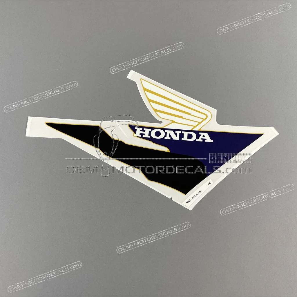 Honda CBR900RR Fuel tank stripe right side OEM 17511MAS750ZC