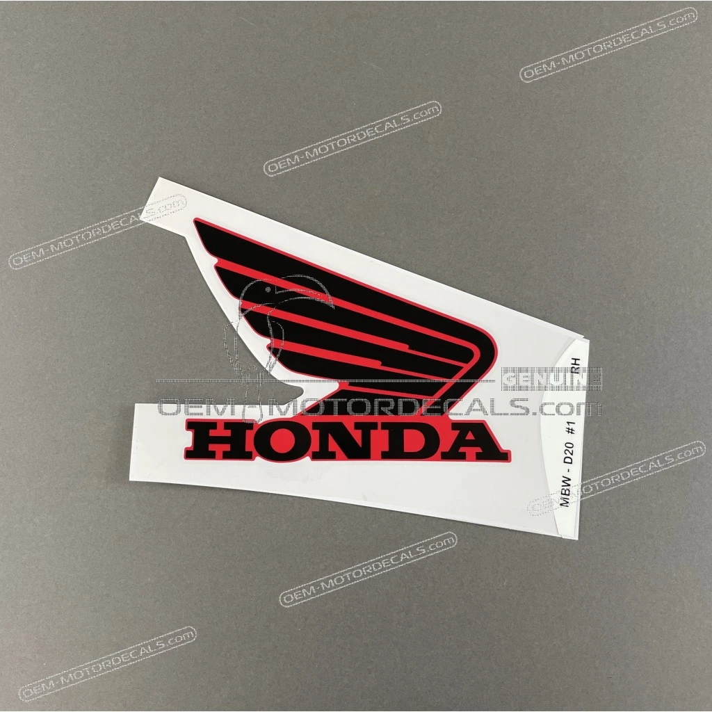 Honda CBR600F Tankaufkleber rechte Seite OEM 17511MBWA20ZA
