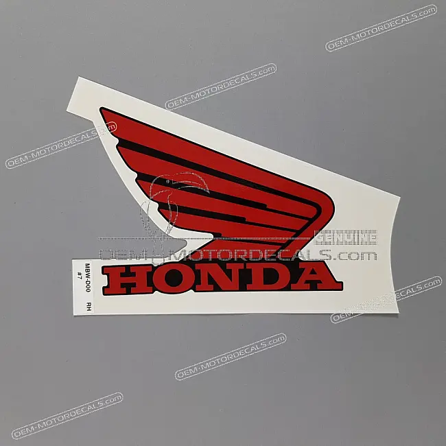 Autocollant CBR pour réservoir Honda CBR600F côté droit OEM 17511MBWD00ZB