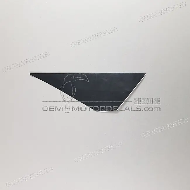Honda CBR125R naklejka na bak prawa strona OEM 17512KPP870ZA autentyczna naklejka fabryczna