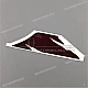 Genuine Honda CBR900RR Fuel Tank Stripe Right Side OEM Part 17512MAE300ZC Factory Graphic Sticker