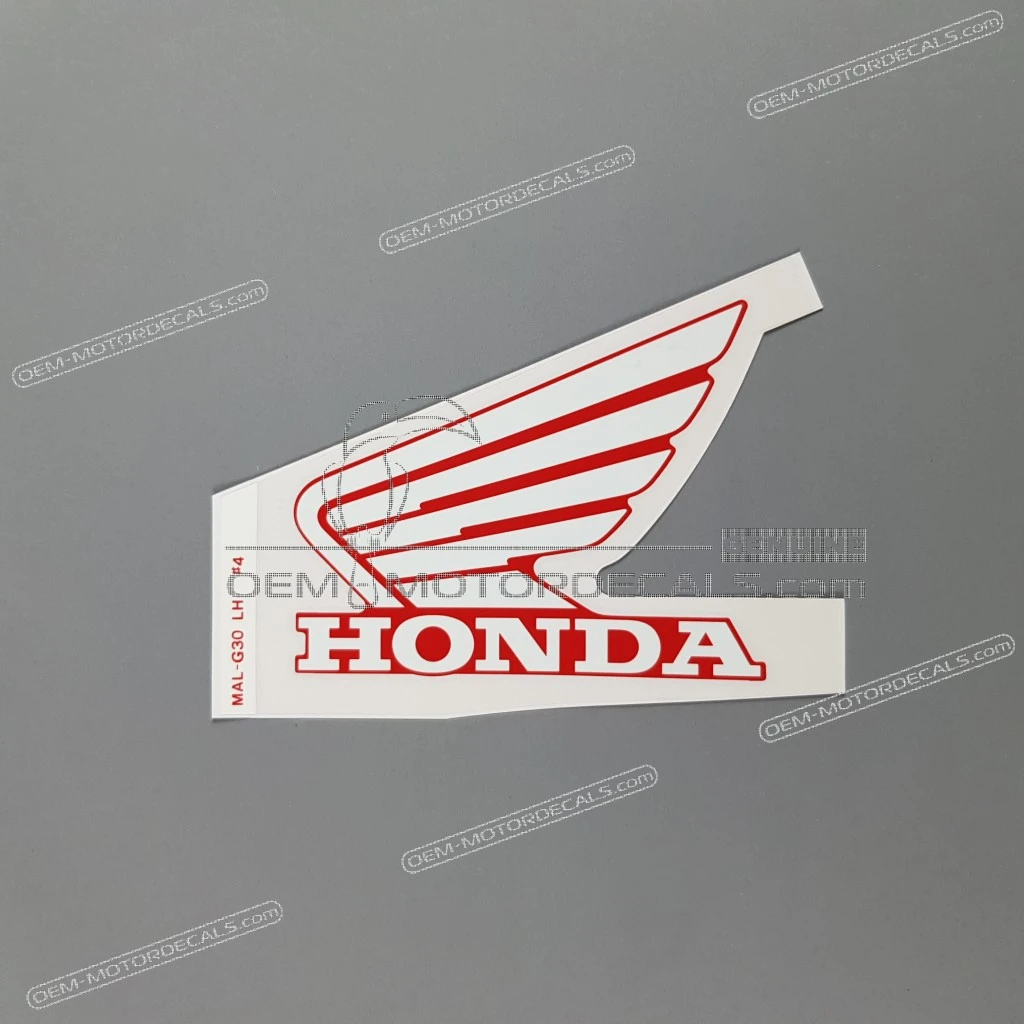 Honda CBR600F Kraftstofftank CBR Hurricane Emblem linke Seite OEM 17512MALG30ZB