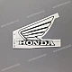 Honda CBR 600F Hurricane Kraftstofftank Aufkleber linke Seite OEM 17512MALG30ZC