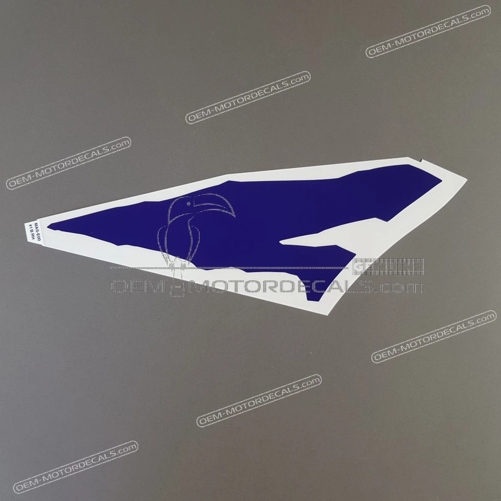 Honda CBR900RR Fuel tank stripe right side OEM 17512MASE00ZA