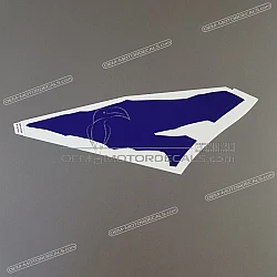 Fuel tank stripe, right side