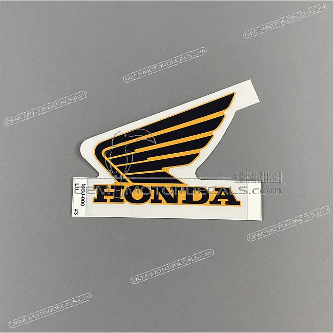 Honda CBR900RR Fuel Tank CBR Graphic Left Side OEM 17512MCJ000ZC