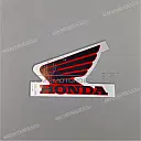 Honda fuel tank emblem, left side