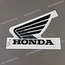 Emblème logo Honda pour réservoir, côté gauche