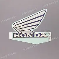 HONDA Tanksticker CBR Hurricane, linkerkant 17512-MV9-840ZB
