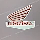 Honda CBR600F Hurricane adesivo serbatoio lato sinistro OEM 17512MV9840ZC