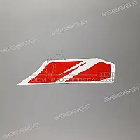 HONDA Pegatina para depósito CBR900RR, lado derecho 17512-MW0-600ZA